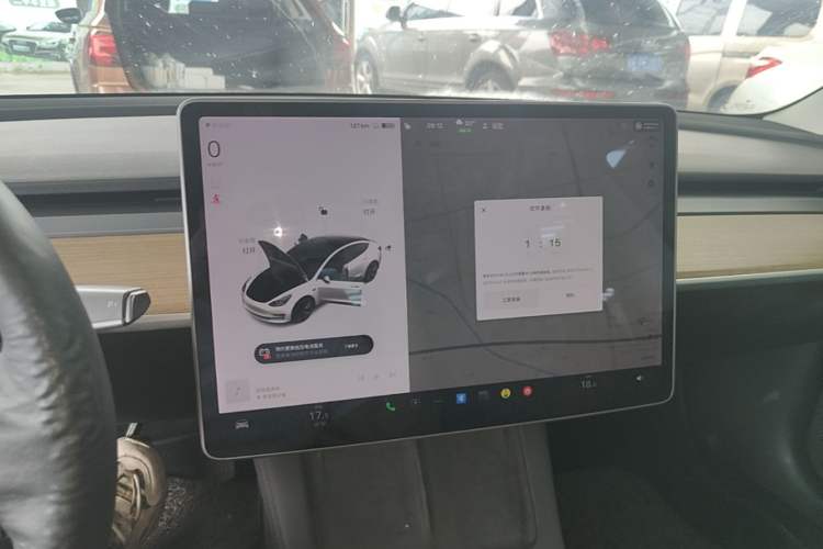 Used Tesla Model 3 2021 Standard Range Rear-Drive Upgraded Version Audio And AC Panel