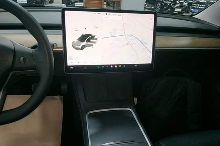 Used Tesla Model 3 2021 Revised Version Standard Range Rear-Wheel Drive Upgraded Edition 3D1 Audio And AC Panel