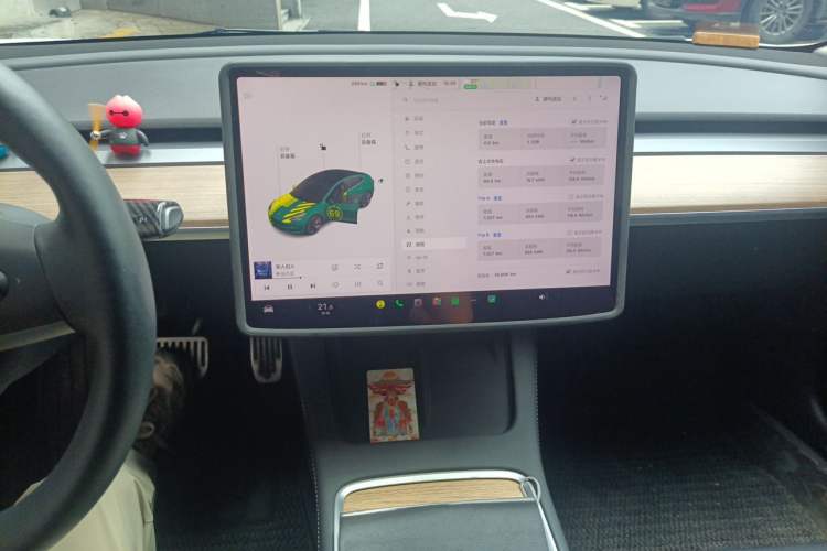 Used Tesla Model 3 2021 Standard Range Rear-Wheel Drive Upgraded Version 3D6 Audio And AC Panel