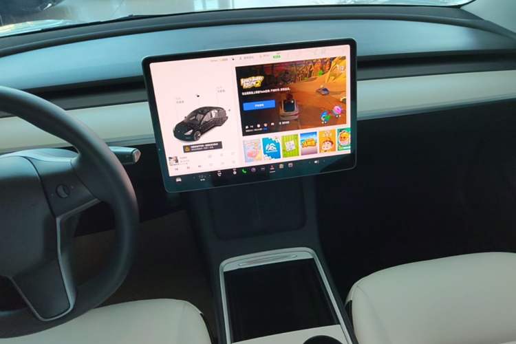 Used Tesla Model 3 2021 Standard Range Rear-Wheel Drive Upgraded Version 3D6 Audio And AC Panel
