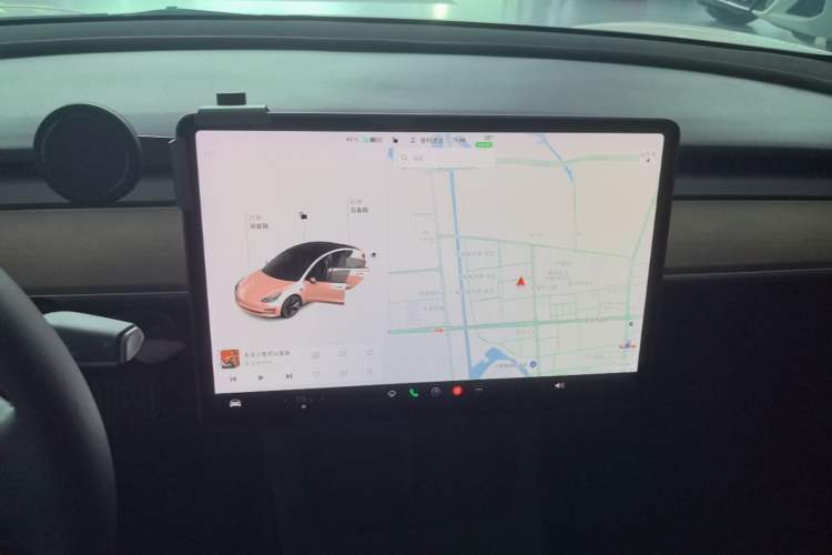 Used Tesla Model 3 2021 Standard Range Rear-Drive Upgraded Version Audio And AC Panel