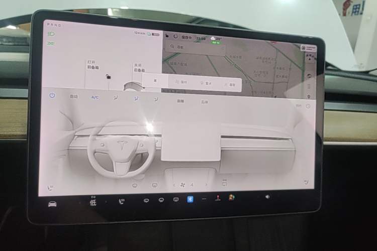 Used Tesla Model 3 2021 Standard Range Rear-Drive Upgraded Version Audio And AC Panel