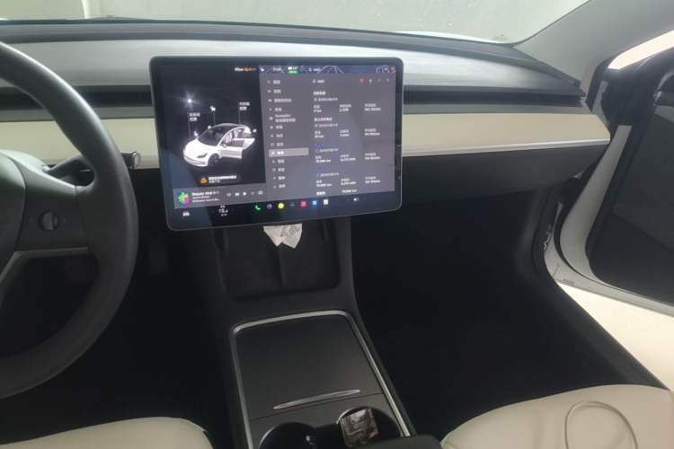 Used Tesla Model 3 2021 Standard Range Rear-Wheel Drive Upgraded Version 3D6 Audio And AC Panel