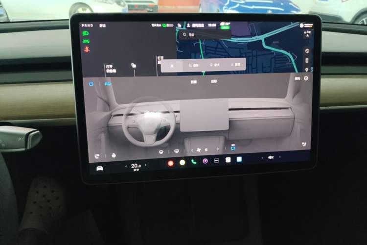 Used Tesla Model 3 2021 Standard Range Rear-Wheel Drive Upgraded Version 3D6 Audio And AC Panel