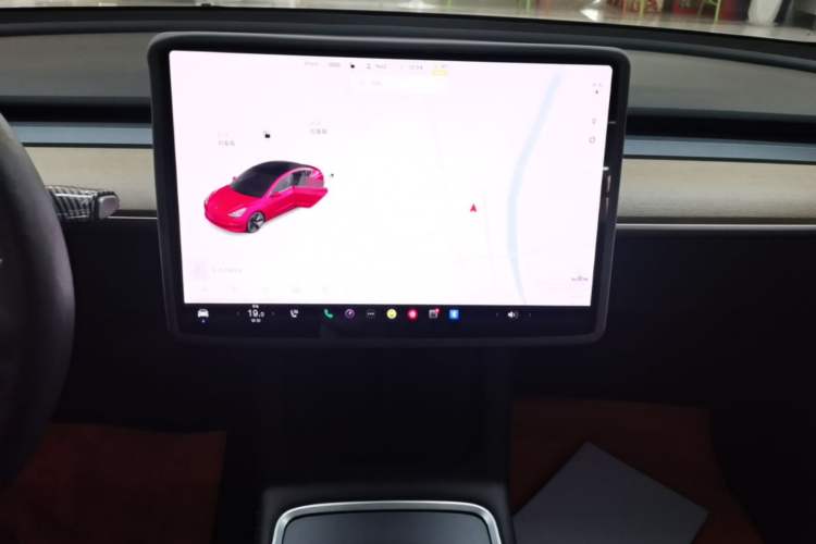 Used Tesla Model 3 2021 Revised Version Standard Range Rear-Wheel Drive Upgraded Edition 3D1 Audio And AC Panel