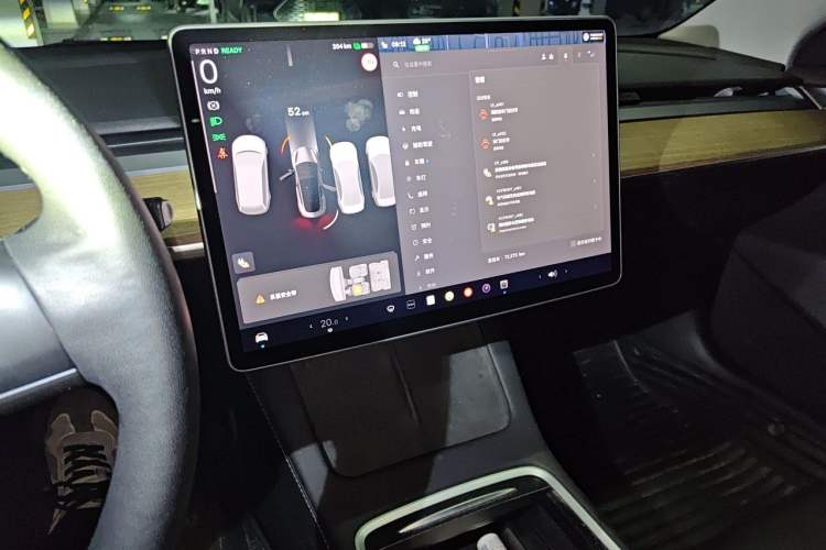 Used Tesla Model 3 2021 Standard Range Rear-Wheel Drive Upgraded Version 3D6 Audio And AC Panel