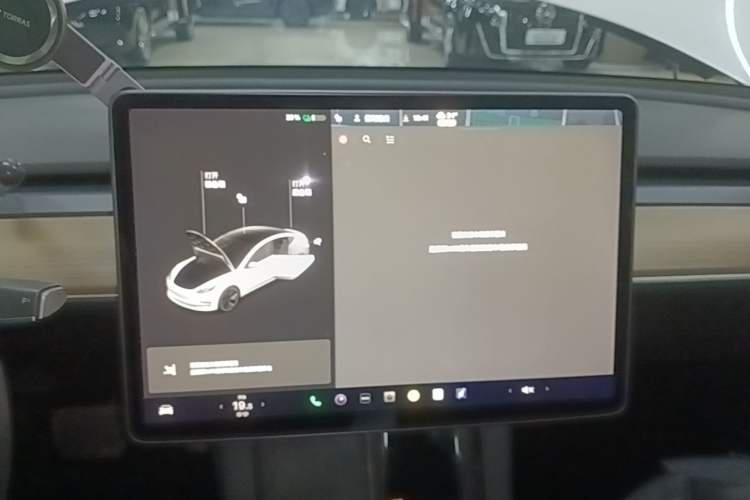 Used Tesla Model 3 2021 Standard Range Rear-Drive Upgraded Version Audio And AC Panel