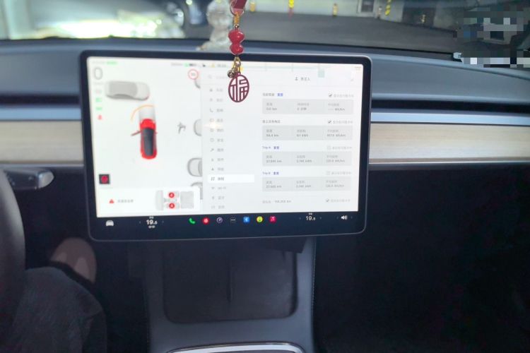 Used Tesla Model 3 2021 Standard Range Rear-Wheel Drive Upgraded Version 3D6 Audio And AC Panel
