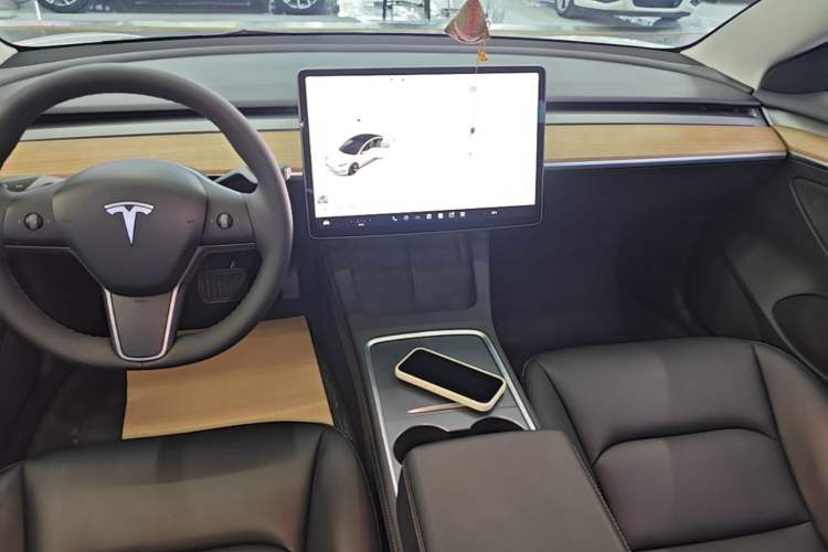 Used Tesla Model 3 2021 Revised Version Standard Range Rear-Wheel Drive Upgraded Edition 3D1 Audio And AC Panel