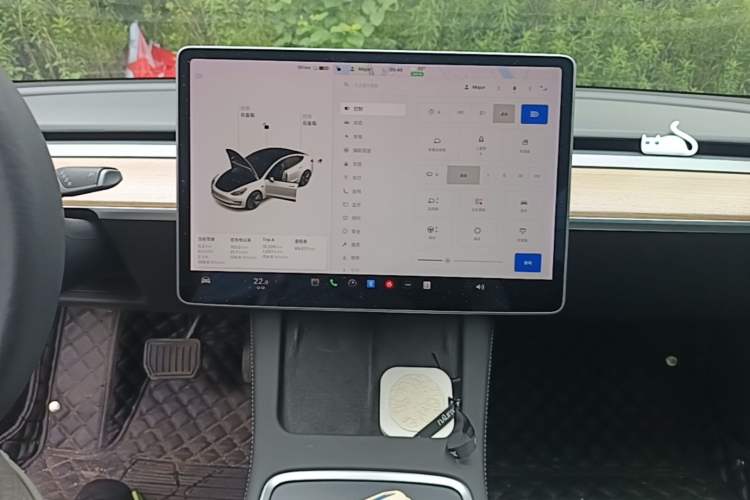Used Tesla Model 3 2021 Standard Range Rear-Wheel Drive Upgraded Version 3D6 Audio And AC Panel