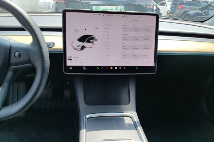 Used Tesla Model 3 2021 Standard Range Rear-Wheel Drive Upgraded Version 3D6 Audio And AC Panel