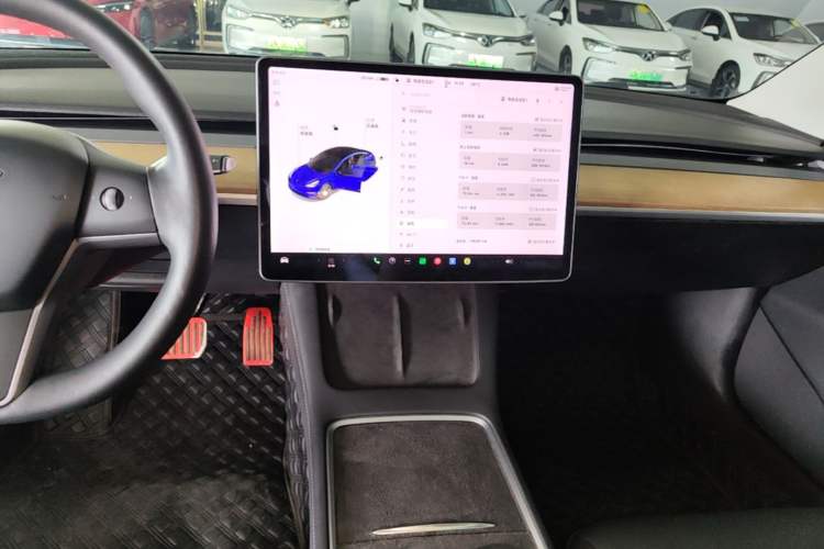 Used Tesla Model 3 2021 Standard Range Rear-Wheel Drive Upgraded Version 3D6 Audio And AC Panel