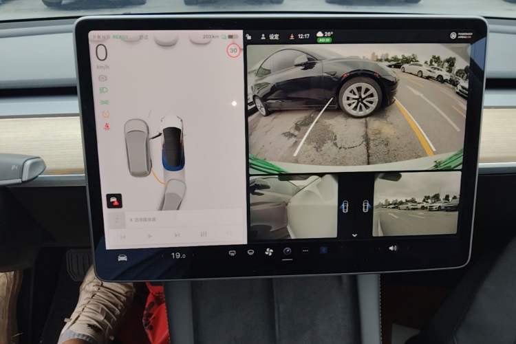 Used Tesla Model 3 2021 Standard Range Rear-Wheel Drive Upgraded Version 3D6 Audio And AC Panel