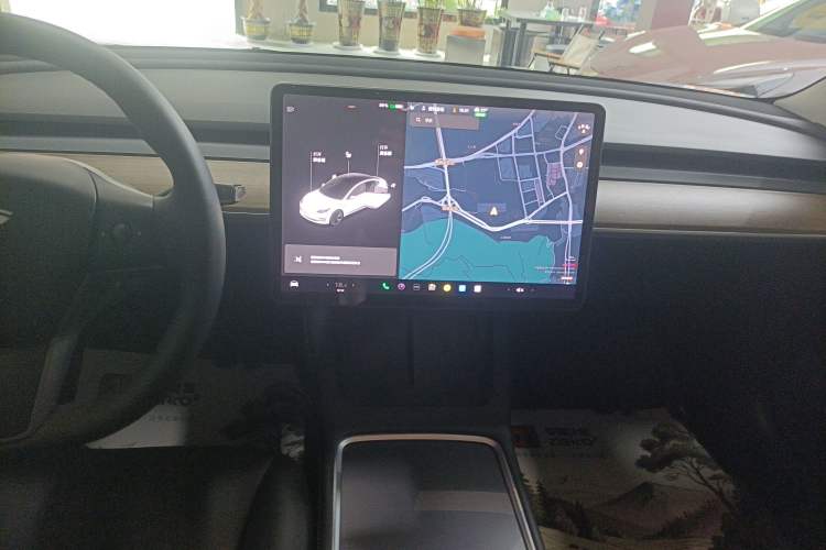 Used Tesla Model 3 2021 Standard Range Rear-Wheel Drive Upgraded Version 3D6 Audio And AC Panel