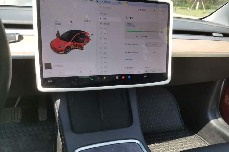 Used Tesla Model 3 2021 Standard Range Rear-Wheel Drive Upgraded Version 3D6 Audio And AC Panel