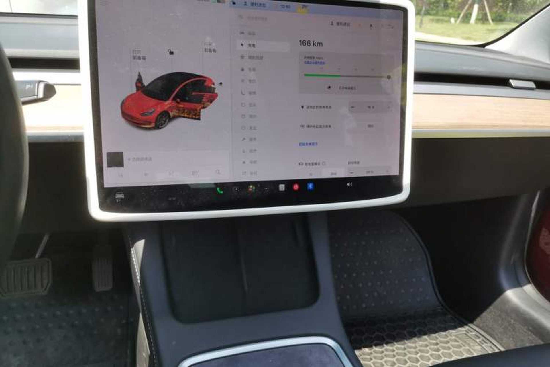 Used Tesla Model 3 2021 Standard Range Rear-Wheel Drive Upgraded Version 3D6 Audio And AC Panel