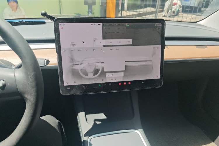 Used Tesla Model 3 2021 Revised Version Standard Range Rear-Wheel Drive Upgraded Edition 3D1 Audio And AC Panel