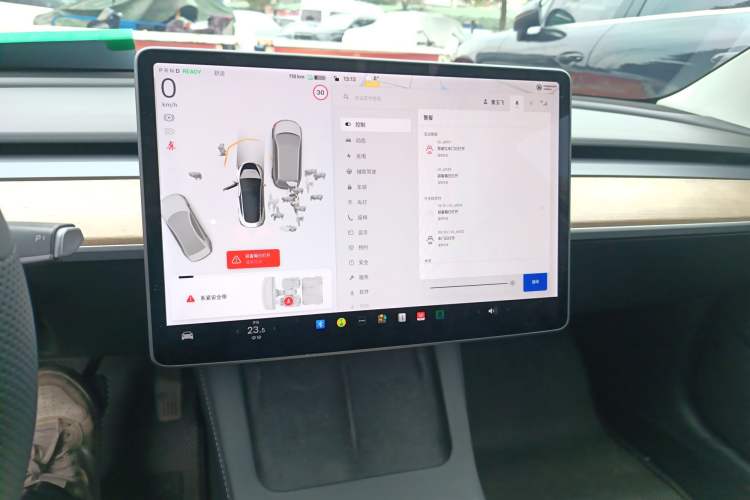 Used Tesla Model 3 2021 Standard Range Rear-Wheel Drive Upgraded Version 3D6 Audio And AC Panel
