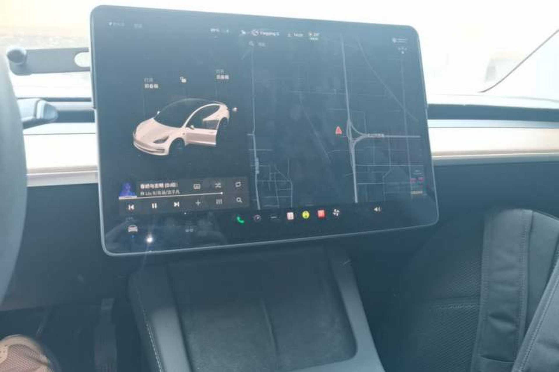 Used Tesla Model 3 2021 Standard Range Rear-Drive Upgraded Version Audio And AC Panel