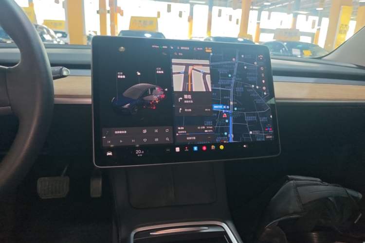 Used Tesla Model 3 2021 Standard Range Rear-Wheel Drive Upgraded Version 3D6 Audio And AC Panel