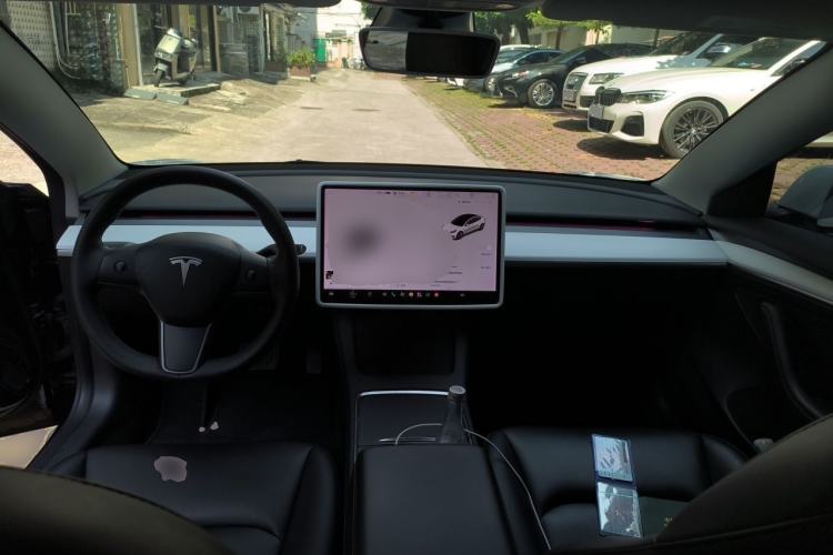 Used Tesla Model 3 2021 Revised Version Standard Range Rear-Wheel Drive Upgraded Edition 3D1 Center Console