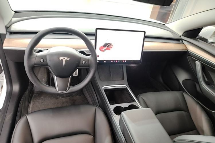 Used Tesla Model 3 2021 Performance High-Performance All-Wheel-Drive Version Center Console