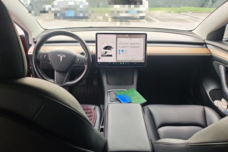 Used Tesla Model 3 2021 Revised Version Standard Range Rear-Wheel Drive Upgraded Edition 3D1 Center Console