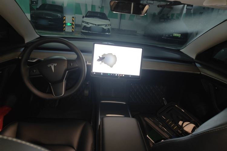 Used Tesla Model 3 2021 Revised Version Standard Range Rear-Wheel Drive Upgraded Edition 3D1 Center Console
