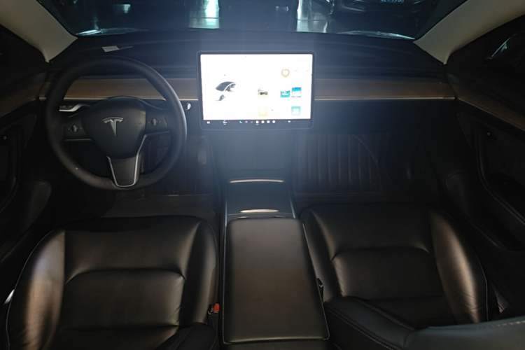 Used Tesla Model 3 2021 Standard Range Rear-Wheel Drive Upgraded Version 3D6 Center Console