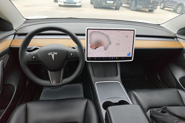 Used Tesla Model 3 2021 Revised Version Standard Range Rear-Wheel Drive Upgraded Edition 3D1 Center Console