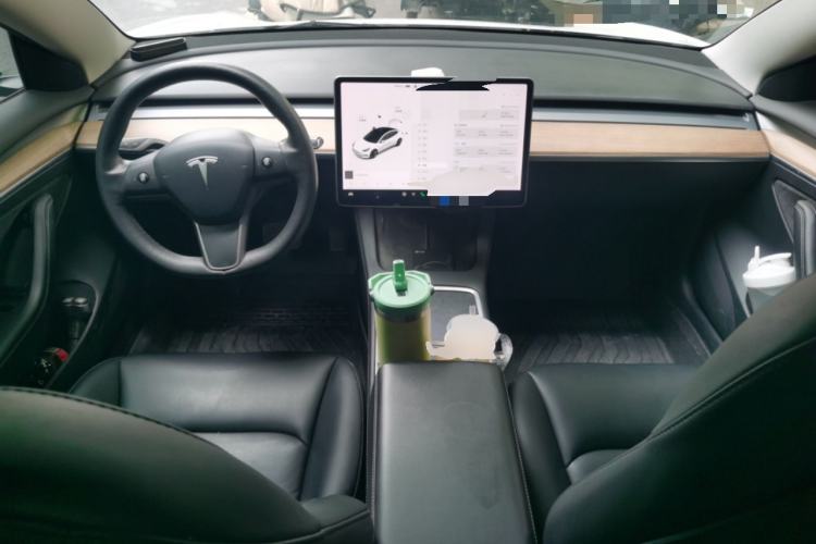 Used Tesla Model 3 2021 Revised Version Standard Range Rear-Wheel Drive Upgraded Edition 3D1 Center Console