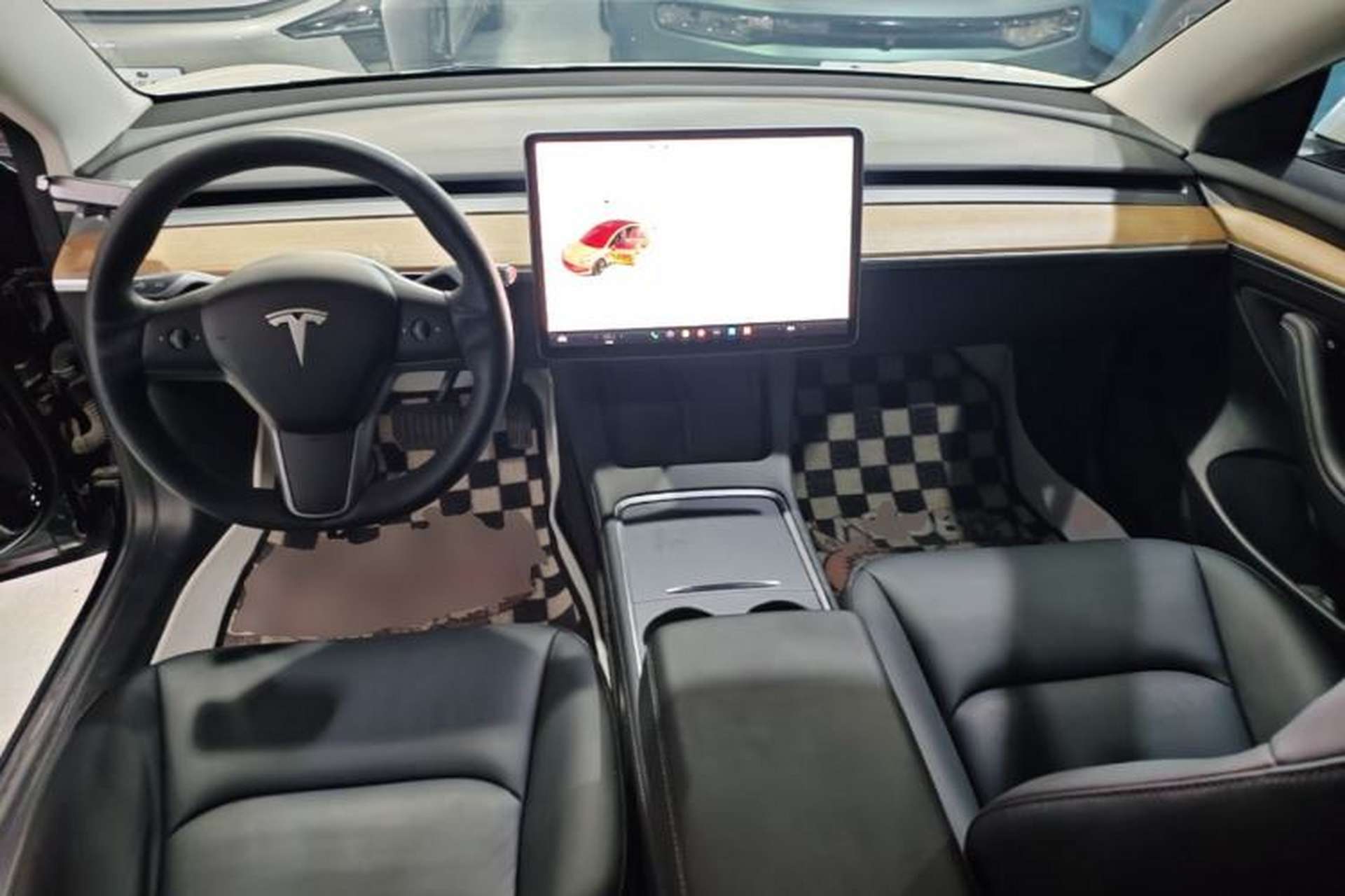 Used Tesla Model 3 2021 Standard Range Rear-Wheel Drive Upgraded Version 3D6 Center Console