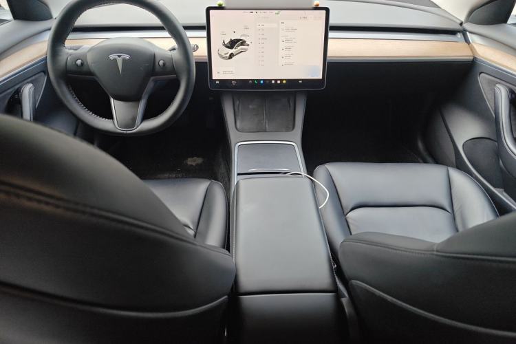 Used Tesla Model 3 2021 Revised Version Standard Range Rear-Wheel Drive Upgraded Edition 3D1 Center Console