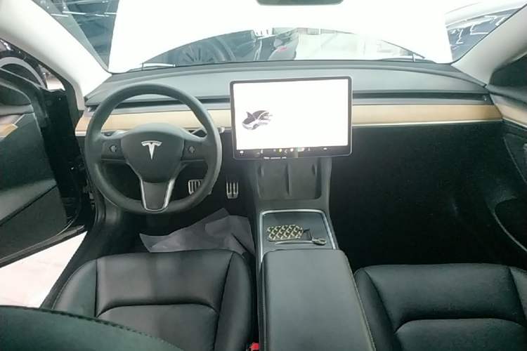 Used Tesla Model 3 2021 Revised Version Standard Range Rear-Wheel Drive Upgraded Edition 3D1 Center Console