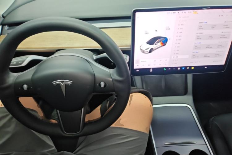 Used Tesla Model 3 2021 Revised Version Standard Range Rear-Wheel Drive Upgraded Edition 3D1 Center Console
