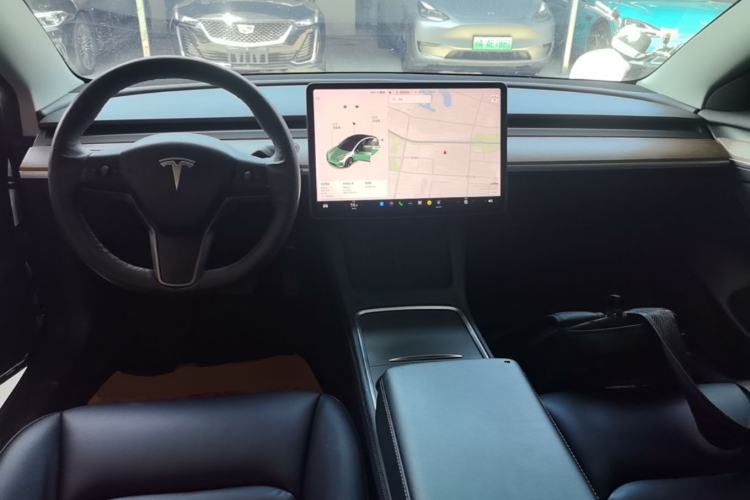 Used Tesla Model 3 2021 Revised Version Standard Range Rear-Wheel Drive Upgraded Edition 3D1 Center Console
