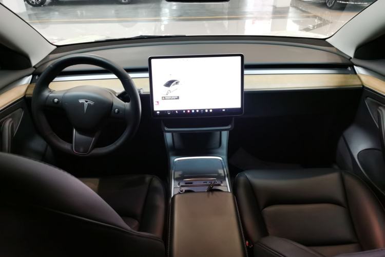 Used Tesla Model 3 2021 Revised Version Standard Range Rear-Wheel Drive Upgraded Edition 3D1 Center Console