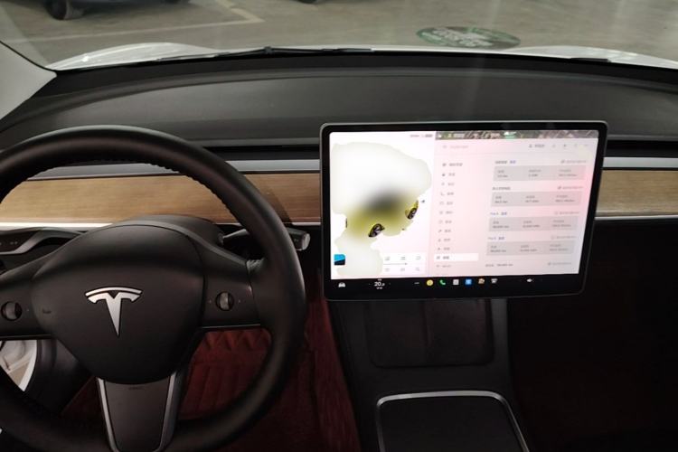 Used Tesla Model 3 2021 Revised Version Standard Range Rear-Wheel Drive Upgraded Edition 3D1 Center Console