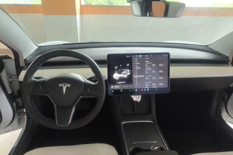 Used Tesla Model 3 2021 Standard Range Rear-Wheel Drive Upgraded Version 3D6 Center Console