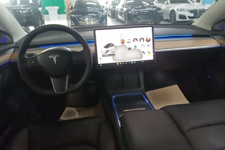 Used Tesla Model 3 2021 Performance High-Performance All-Wheel-Drive Version Center Console