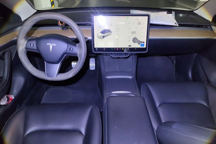 Used Tesla Model 3 2021 Performance High-Performance All-Wheel-Drive Version Center Console