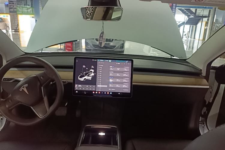 Used Tesla Model 3 2021 Revised Version Standard Range Rear-Wheel Drive Upgraded Edition 3D1 Center Console
