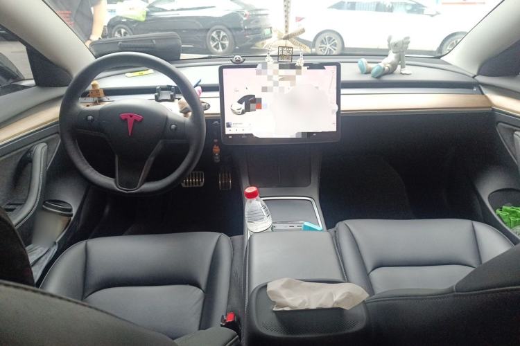 Used Tesla Model 3 2021 Revised Version Standard Range Rear-Wheel Drive Upgraded Edition 3D1 Center Console