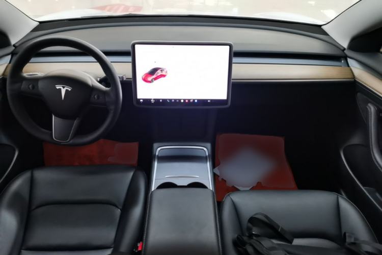 Used Tesla Model 3 2021 Revised Version Standard Range Rear-Wheel Drive Upgraded Edition 3D1 Center Console