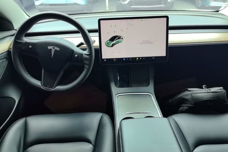 Used Tesla Model 3 2021 Revised Version Standard Range Rear-Wheel Drive Upgraded Edition 3D1 Center Console