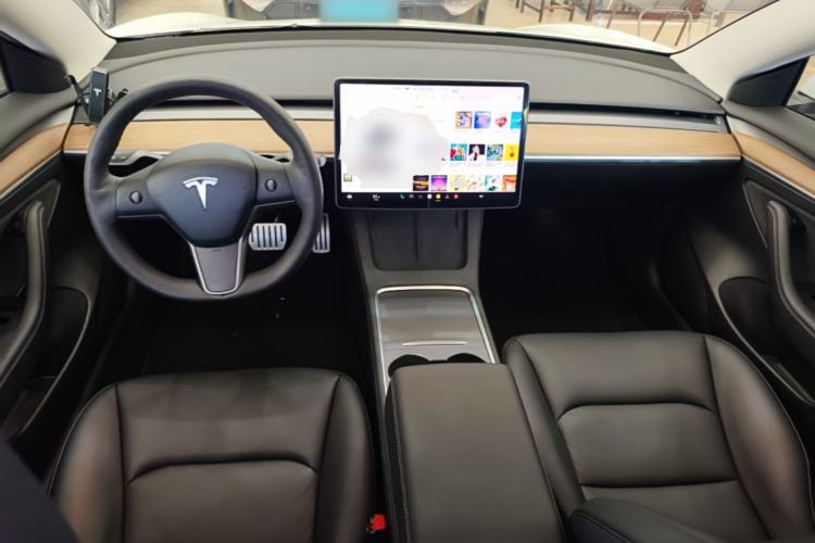 Used Tesla Model 3 2021 Performance High-Performance All-Wheel-Drive Version 3D6 Center Console