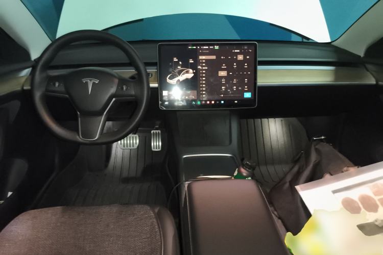 Used Tesla Model 3 2021 Performance High-Performance All-Wheel-Drive Version Center Console