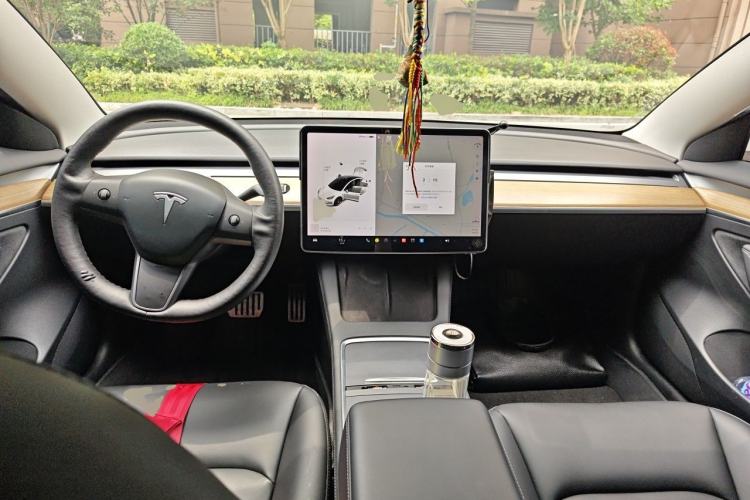 Used Tesla Model 3 2021 Performance High-Performance All-Wheel-Drive Version Center Console