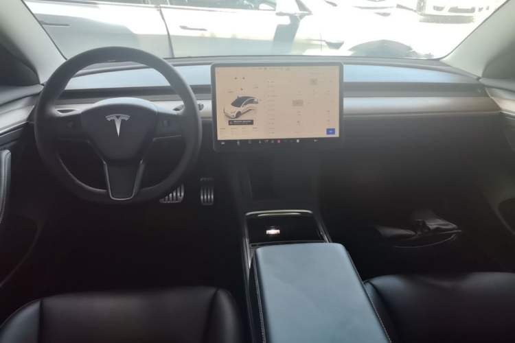 Used Tesla Model 3 2021 Revised Version II – Performance High-Performance All-Wheel-Drive Edition Center Console
