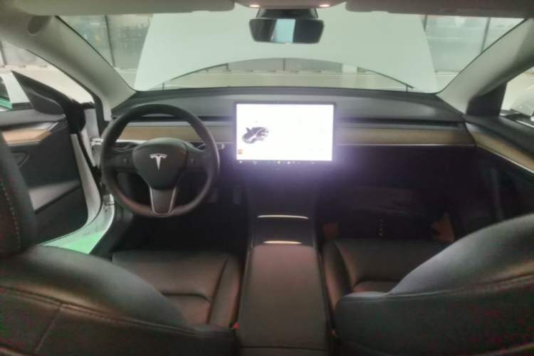 Used Tesla Model 3 2021 Revised Version Standard Range Rear-Wheel Drive Upgraded Edition 3D1 Center Console